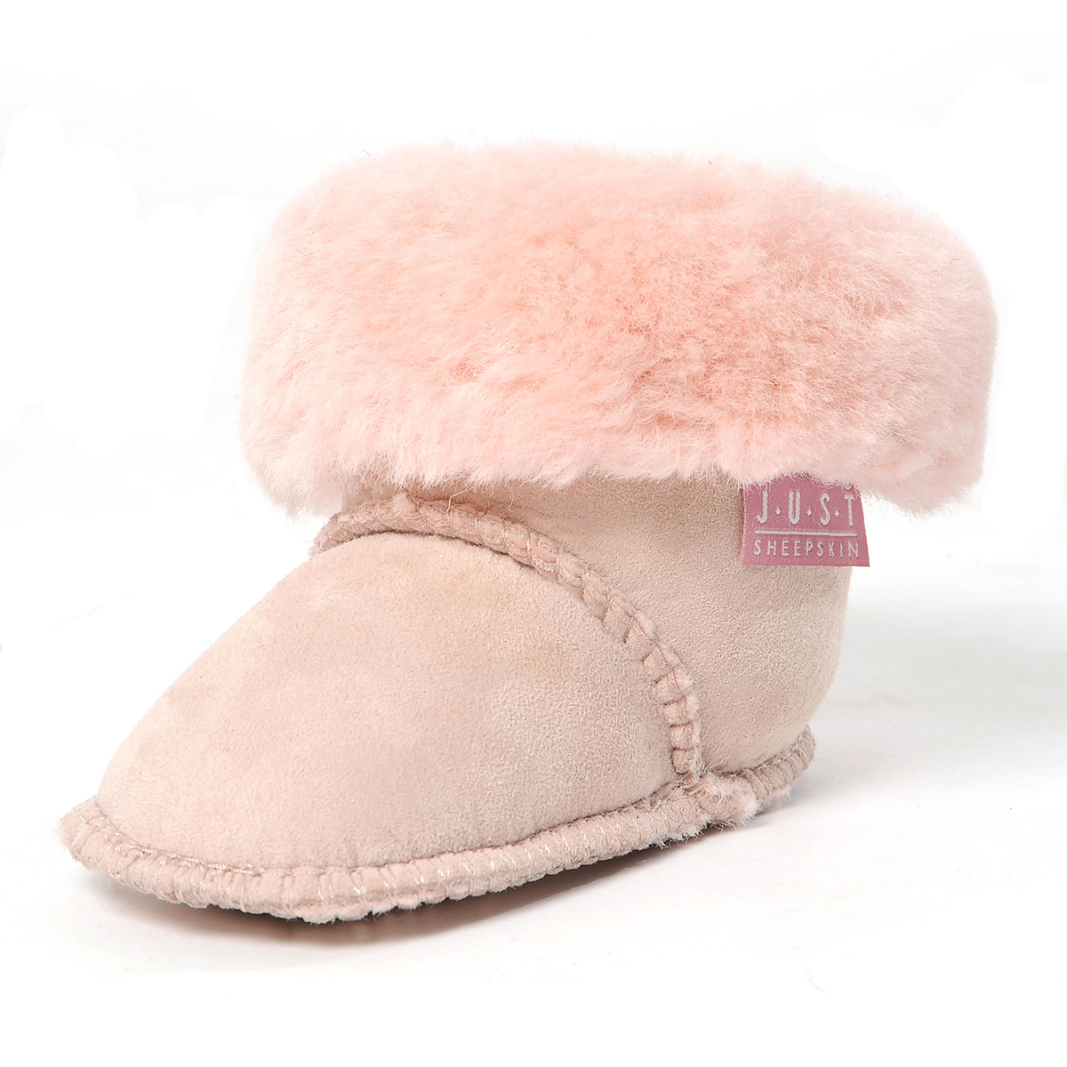 infant sheepskin booties