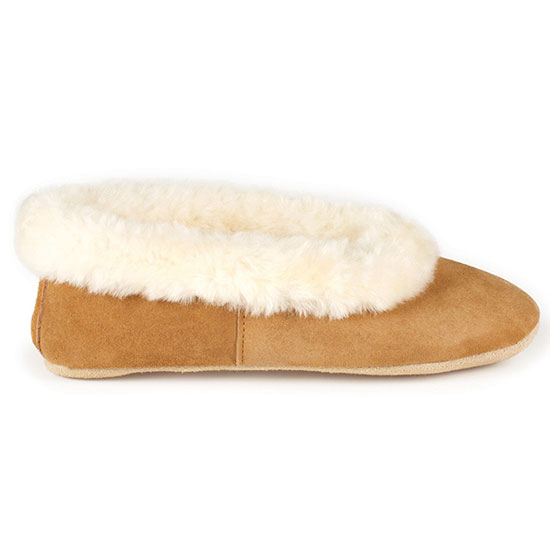 ladies sheepskin slippers size 6