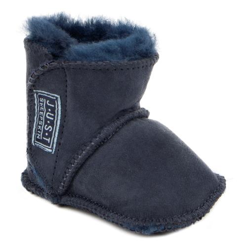 Babies Adelphi Sheepskin Booties Midnight