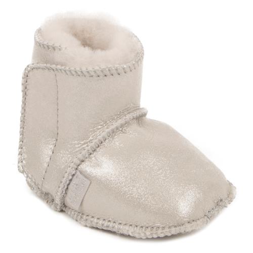 Babies Adelphi Sheepskin Booties Silver