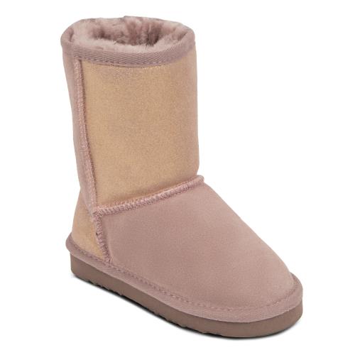 Childrens Classic Sheepskin Boot Blush Sparkle