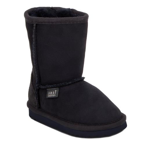 Childrens Classic Sheepskin Boots Midnight