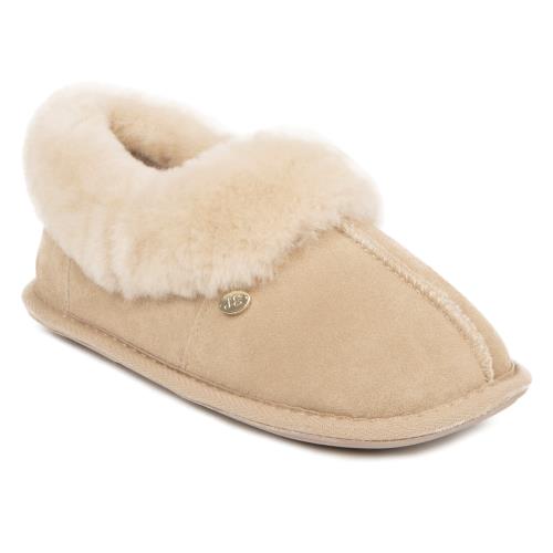 Ladies Classic Sheepskin Slipper Caramel