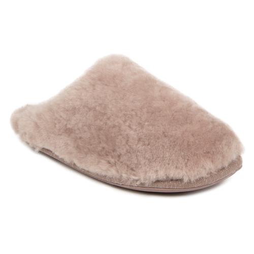 Ladies Louise Sheepskin Slipper Café Au Lait