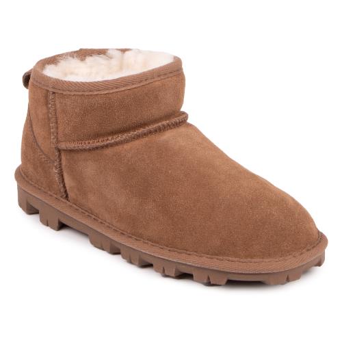 Ladies Mini Grace Sheepskin Boot Chestnut