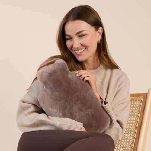 Ladies Rebecca Hot Water Bottle  Coffee