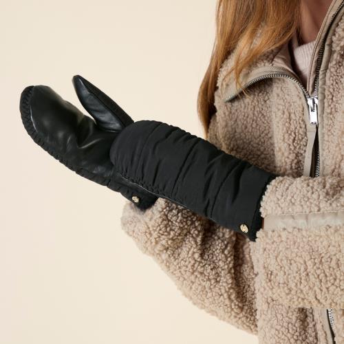 Ladies Kate Sheepskin Lined Mitten Black
