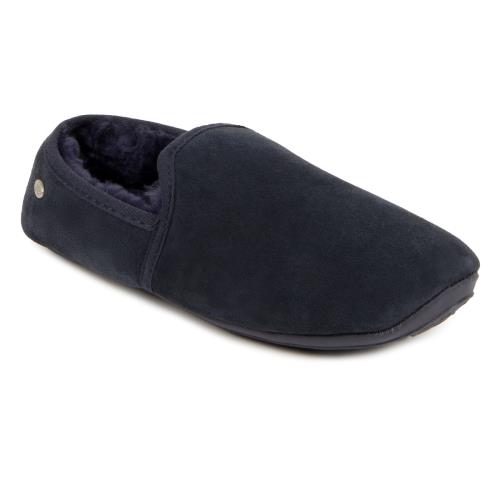 Mens Garrick Sheepskin Slipper Midnight