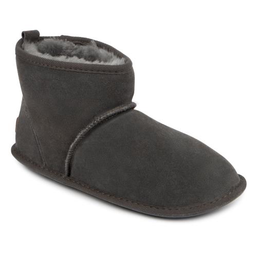 Mens Chester Sheepskin Slipper Granite