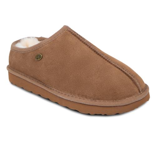 Mens Louis Sheepskin Slipper Chestnut