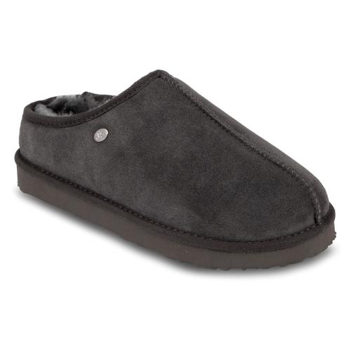 Mens Louis Sheepskin Slipper Granite