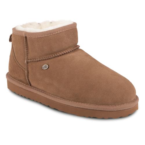 Mens Arthur Mini Sheepskin Boot Chestnut