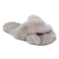 Ladies Daisy Sheepskin Slider