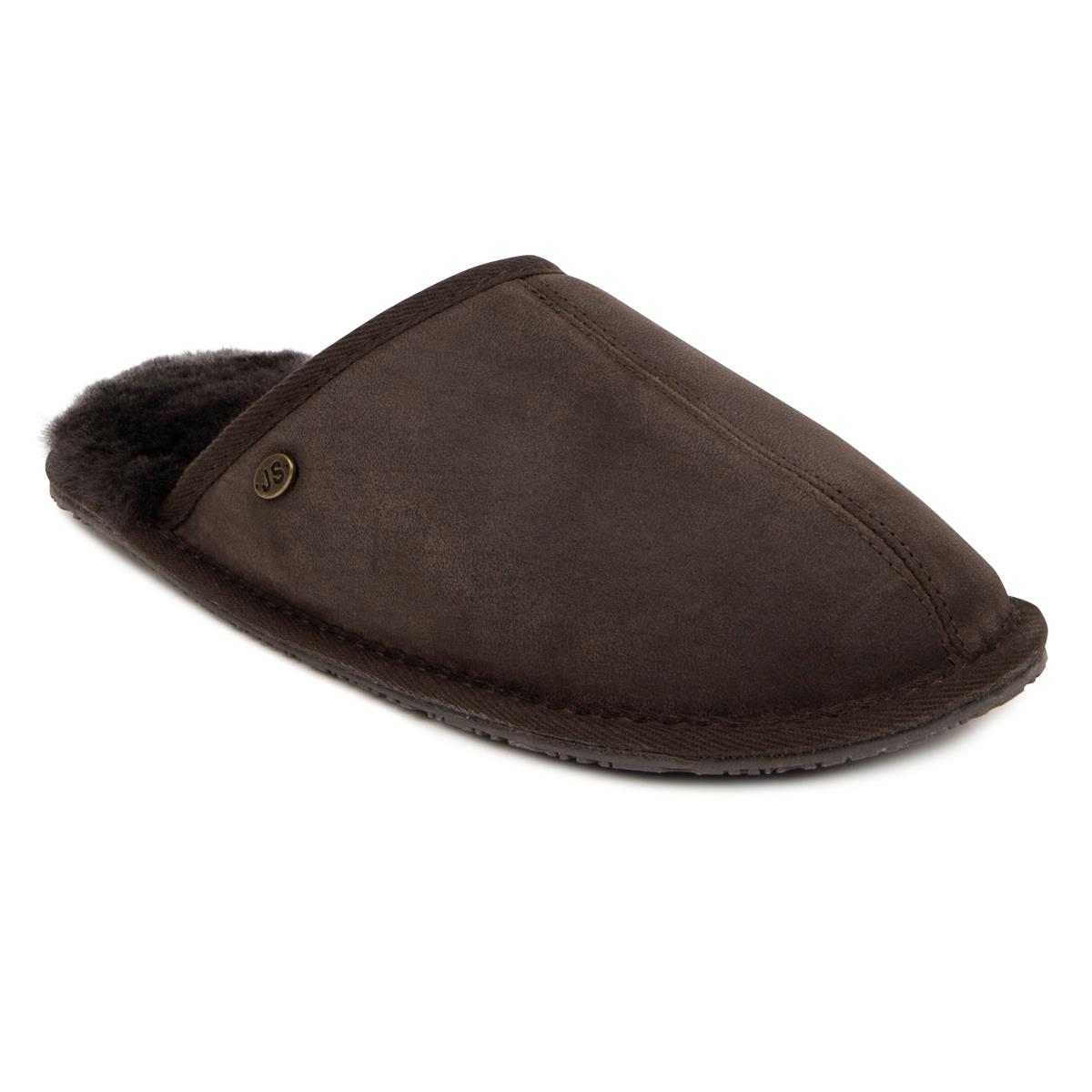 just sheepskin mens slippers sale