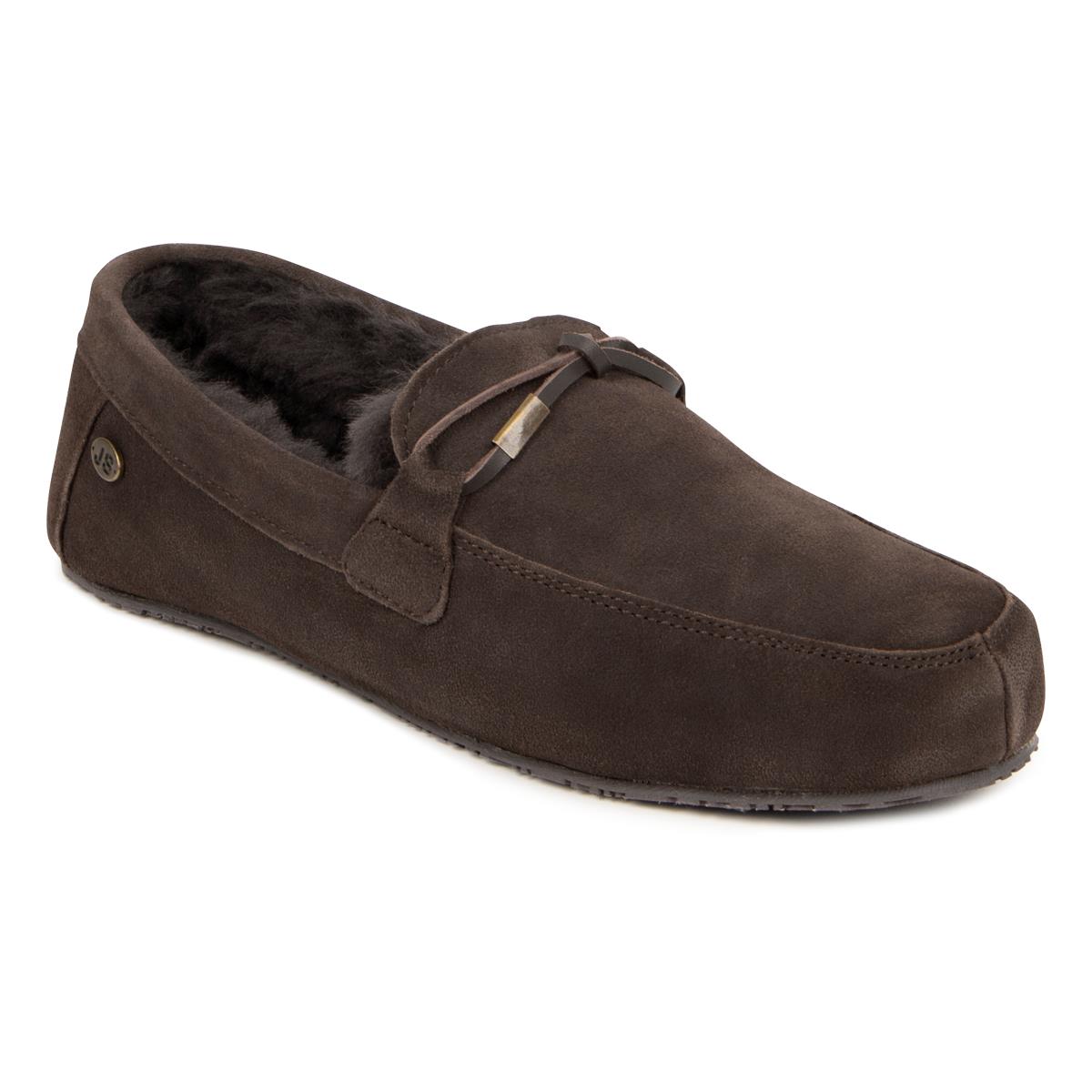 just sheepskin slippers for men