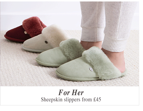 Just Sheepskin for her