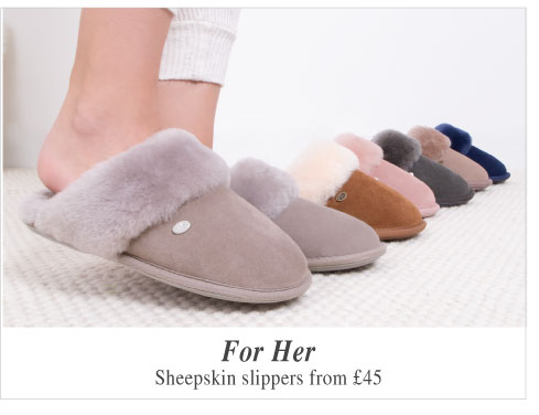 Just Sheepskin for her