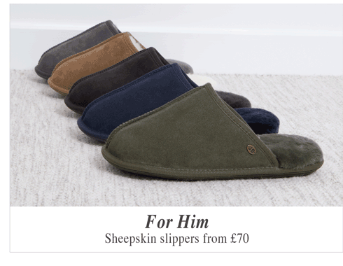 Just Sheepskin for him