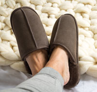 mens sheepskin slippers tk maxx